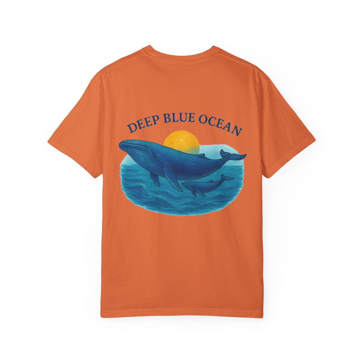 Ocean collection  Deep Blue Ocean Unisex T-Shirt - Family Tyes  Design, Beach Lover Gift