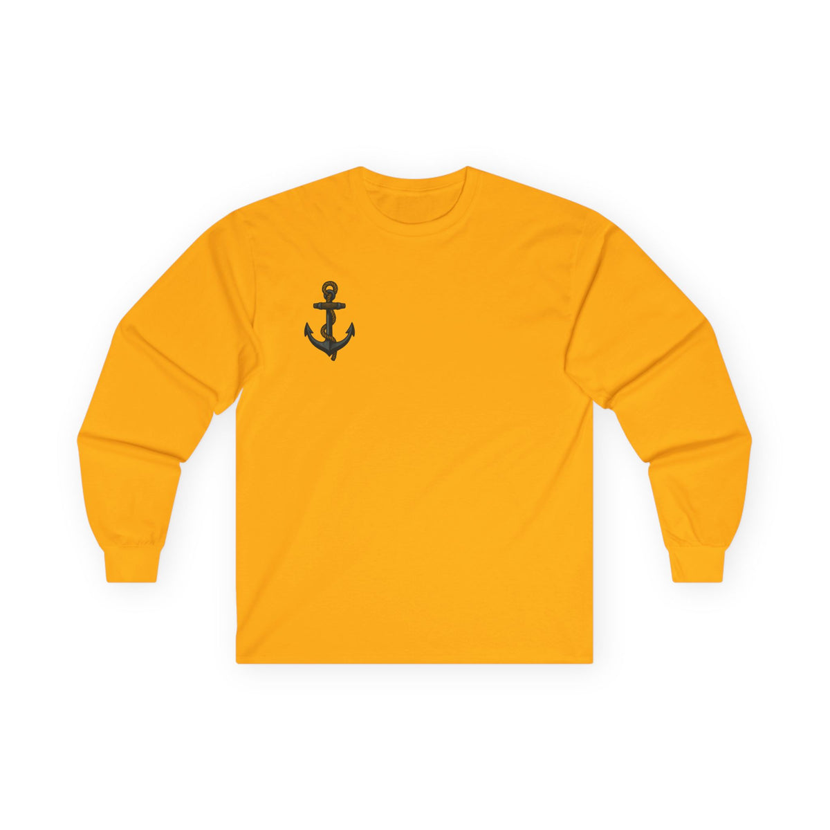 Anchor Nautical Family Long Sleeve Tee - Perfect for Boating, Fishing Trips, & Family Gatherings, Unisex Shirt, Casual Wear, Marine Themed Clothing