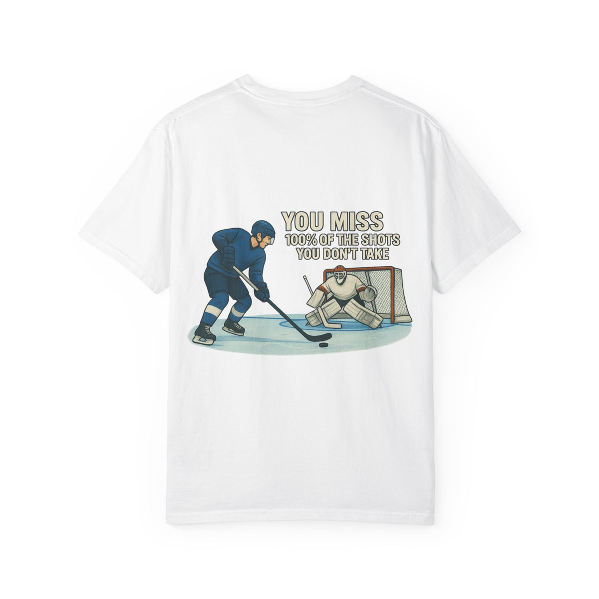 Hockey Unisex Garment-Dyed T-shirt