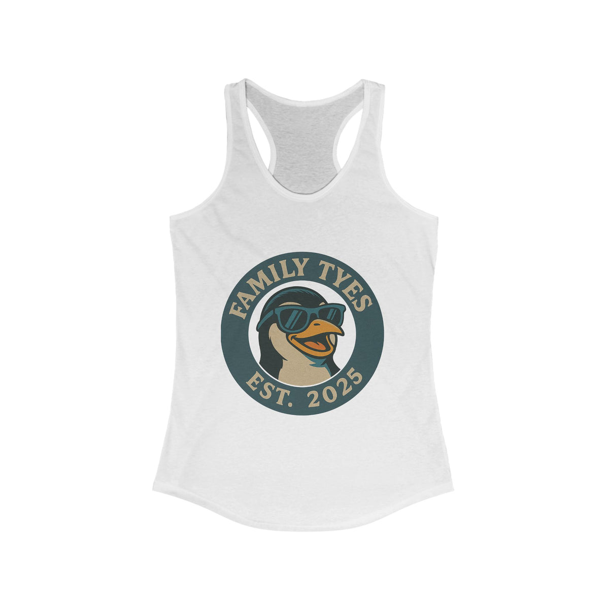 Family Tyes Racerback Tank – Fun Summer Style for Family Gatherings