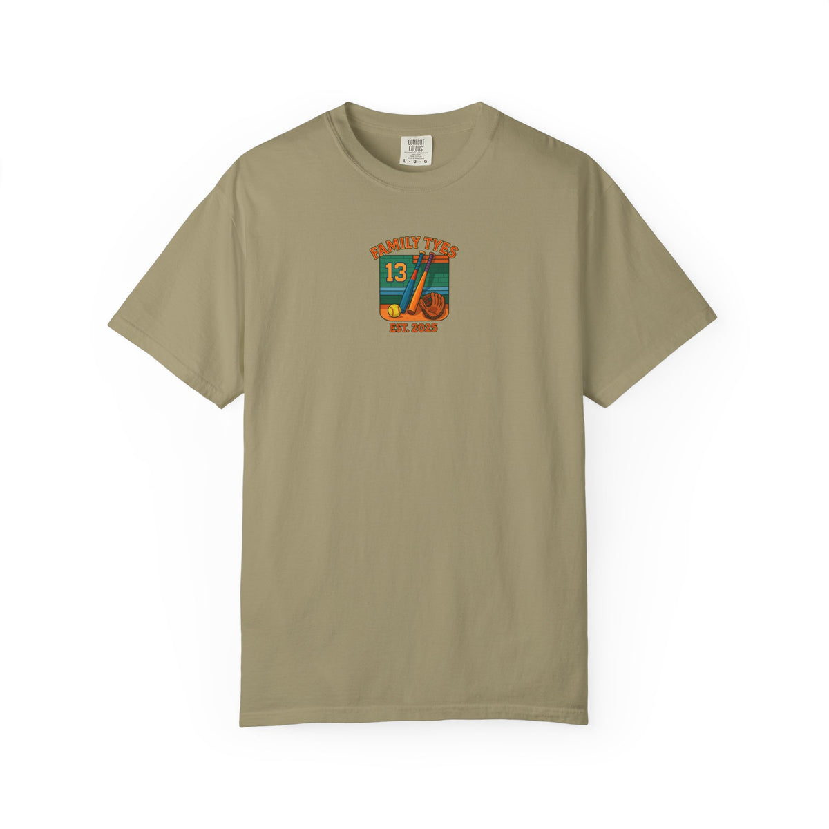 Family Tee sports collection - Swing for the Fences Unisex Garment-Dyed T-Shirt, Casual Wear, Sports Fan Apparel, Family Gatherings, Gift for Baseball Lovers