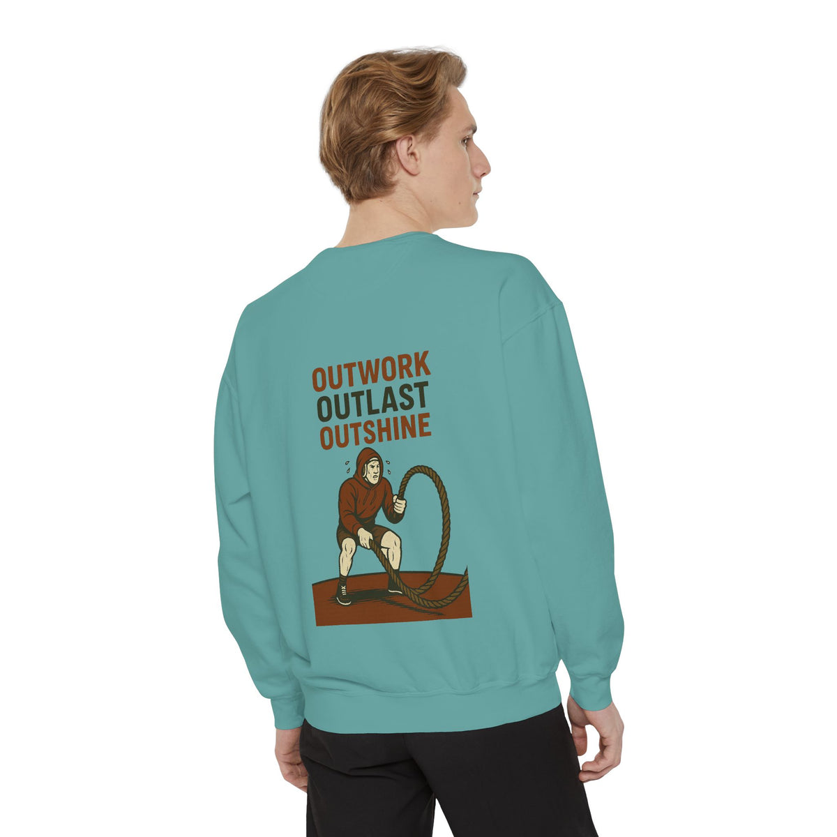 Wrestling Motivational Unisex Sweatshirt | Inspirational Apparel | Gift for Fitness Lovers, Athletes, Workouts, Casual Wear, Home Gym