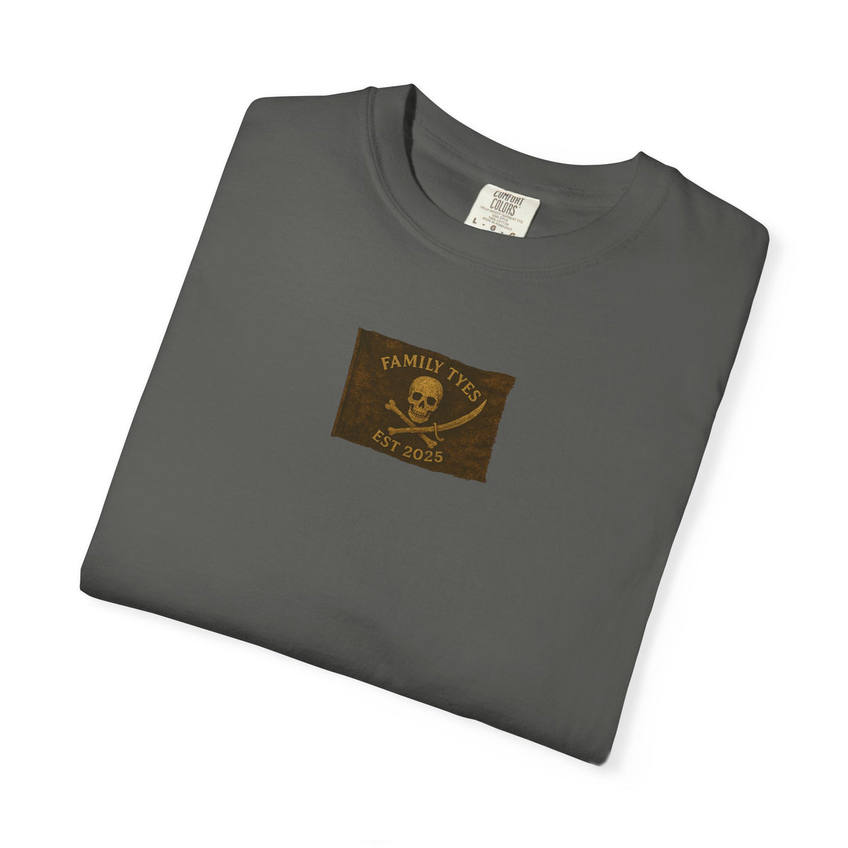 Vintage Pirate T-Shirt, Unisex Garment-Dyed Tee, Retro Pirate Apparel, Pirate Lover Gift, Halloween Costume Top