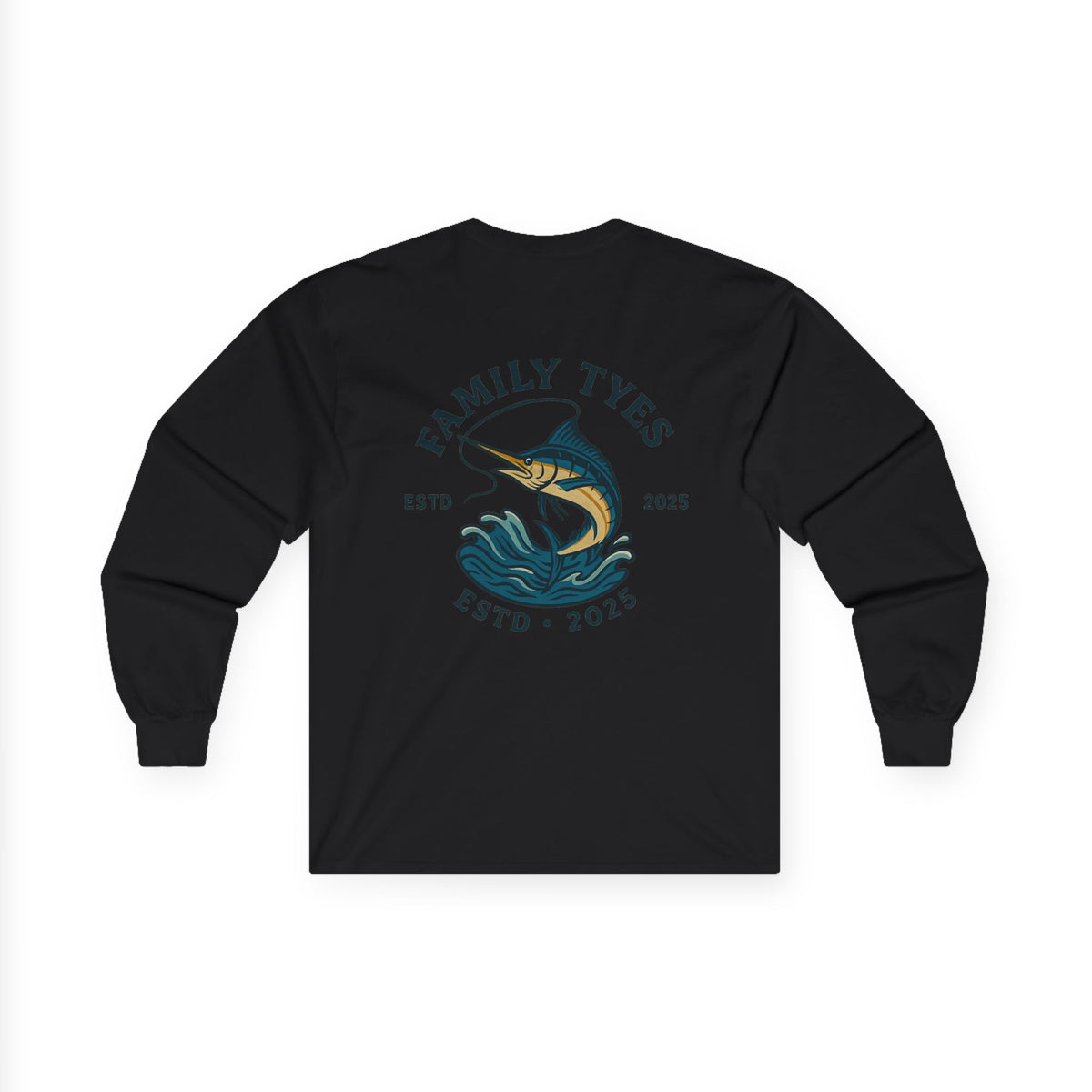 Anchor Nautical Family Long Sleeve Tee - Perfect for Boating, Fishing Trips, & Family Gatherings, Unisex Shirt, Casual Wear, Marine Themed Clothing