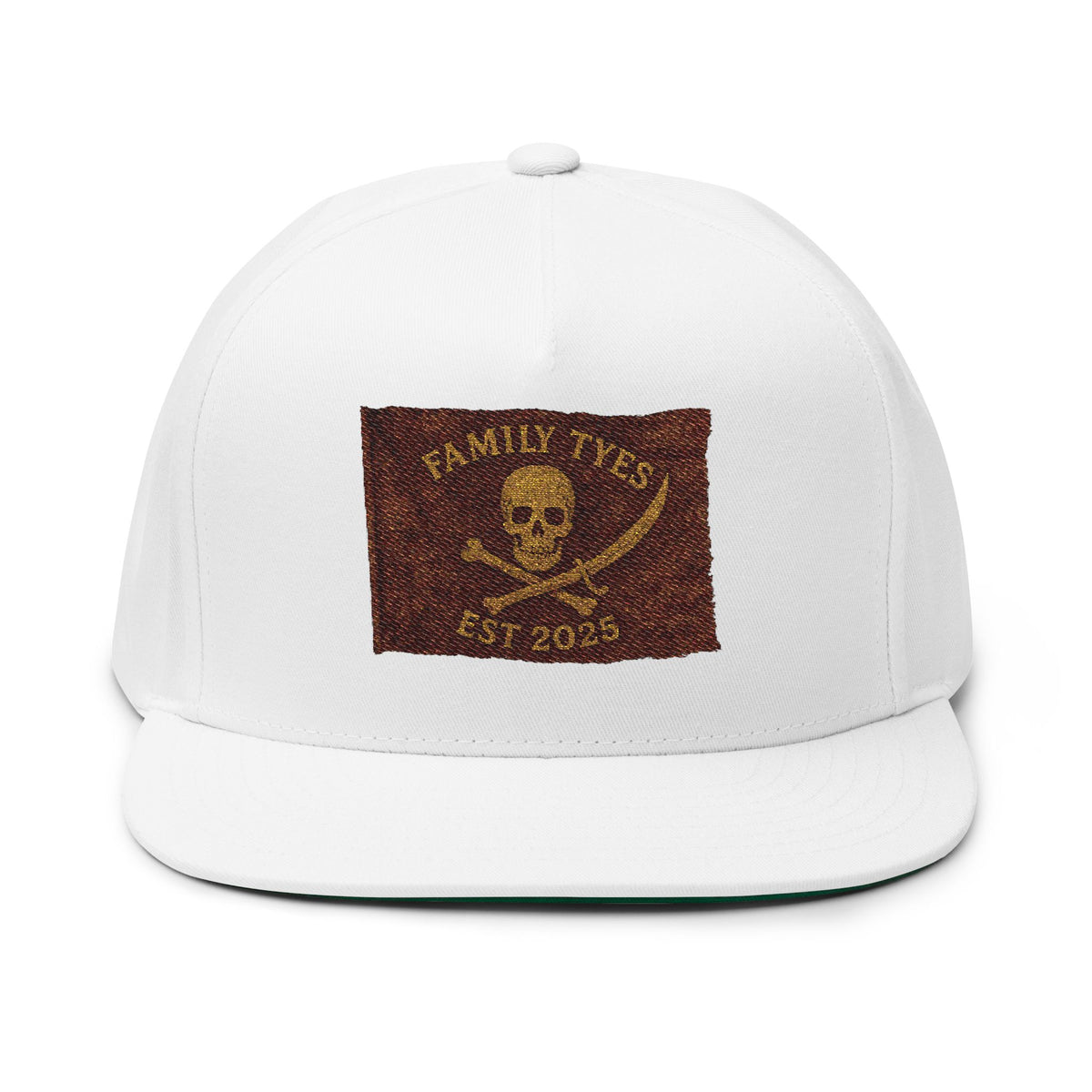 Flat Bill Cap (Embroidery)