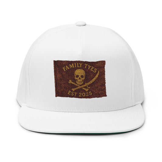 Flat Bill Cap (Embroidery)