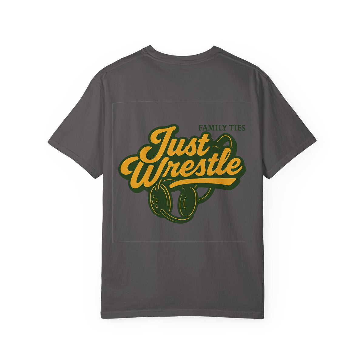 Unisex Wrestling T-Shirt, Just Wrestle Tee, Family Ties Shirt, Gift for Wrestlers, Sportswear for Events