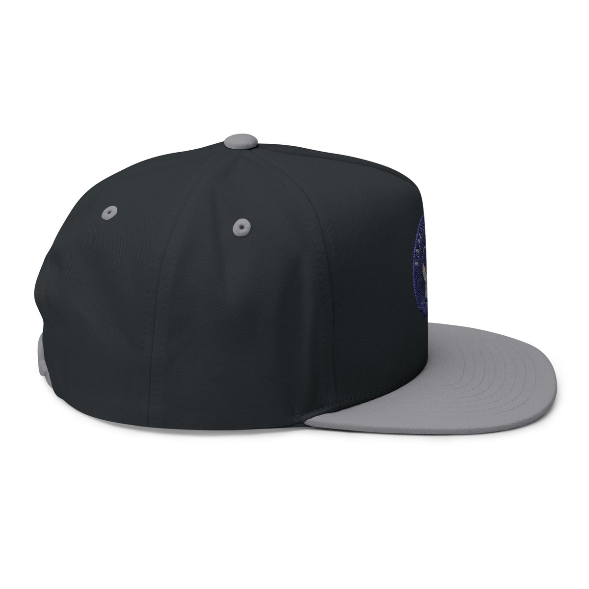 Embroidered Family Tyes Flat Bill Cap