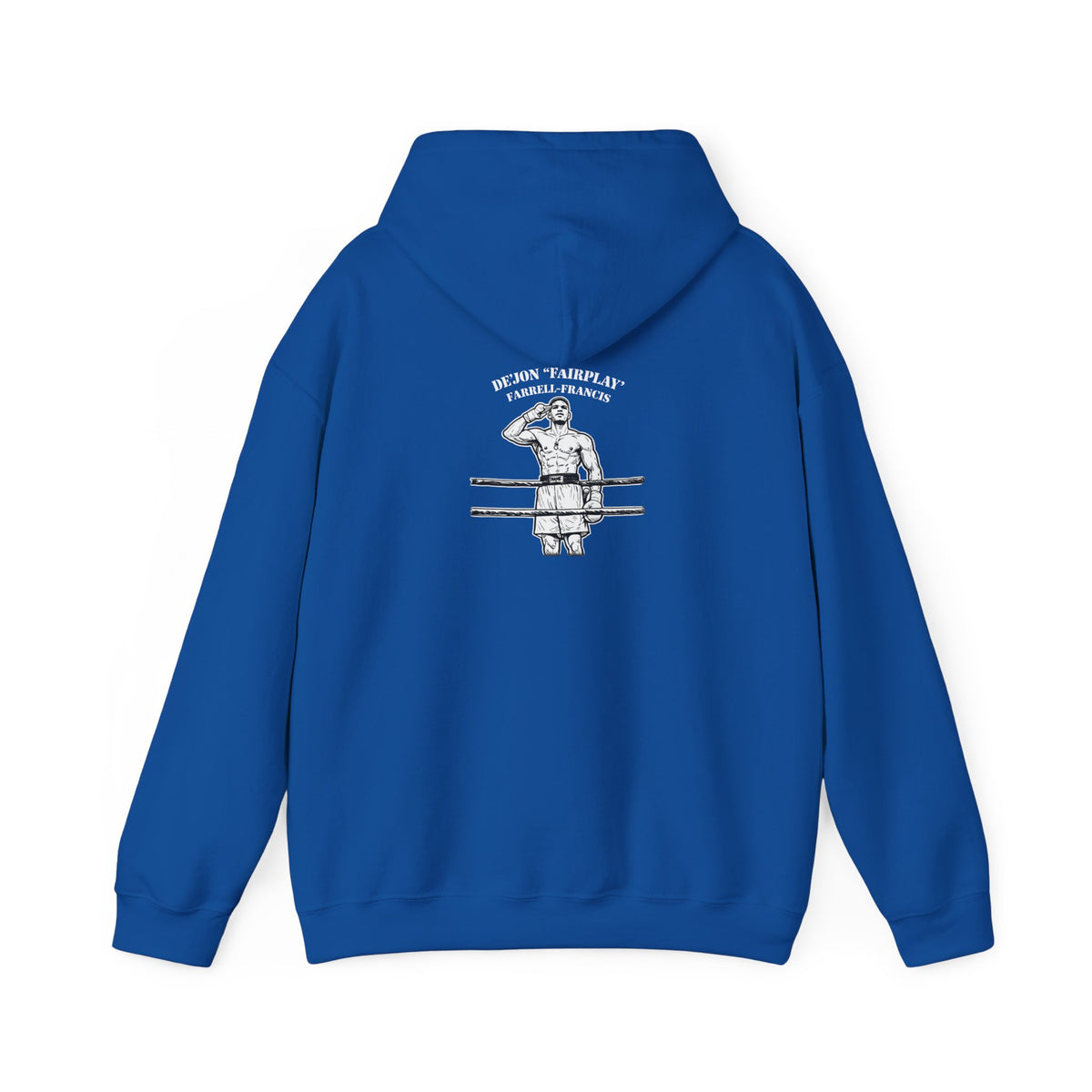 Boxing Vintage Hoodie — Retro Ring Boxer Graphic Sweatshirt