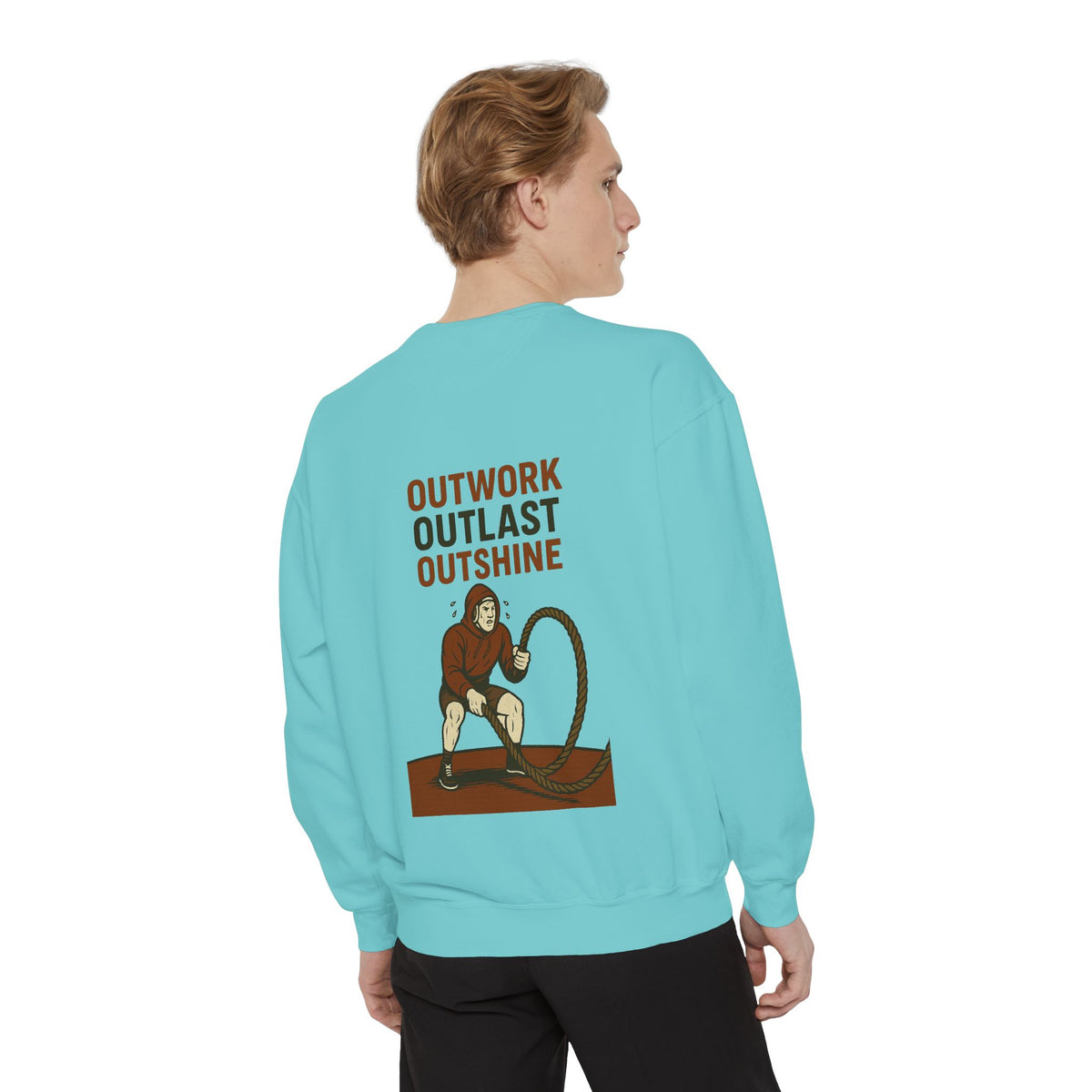 Wrestling Motivational Unisex Sweatshirt | Inspirational Apparel | Gift for Fitness Lovers, Athletes, Workouts, Casual Wear, Home Gym