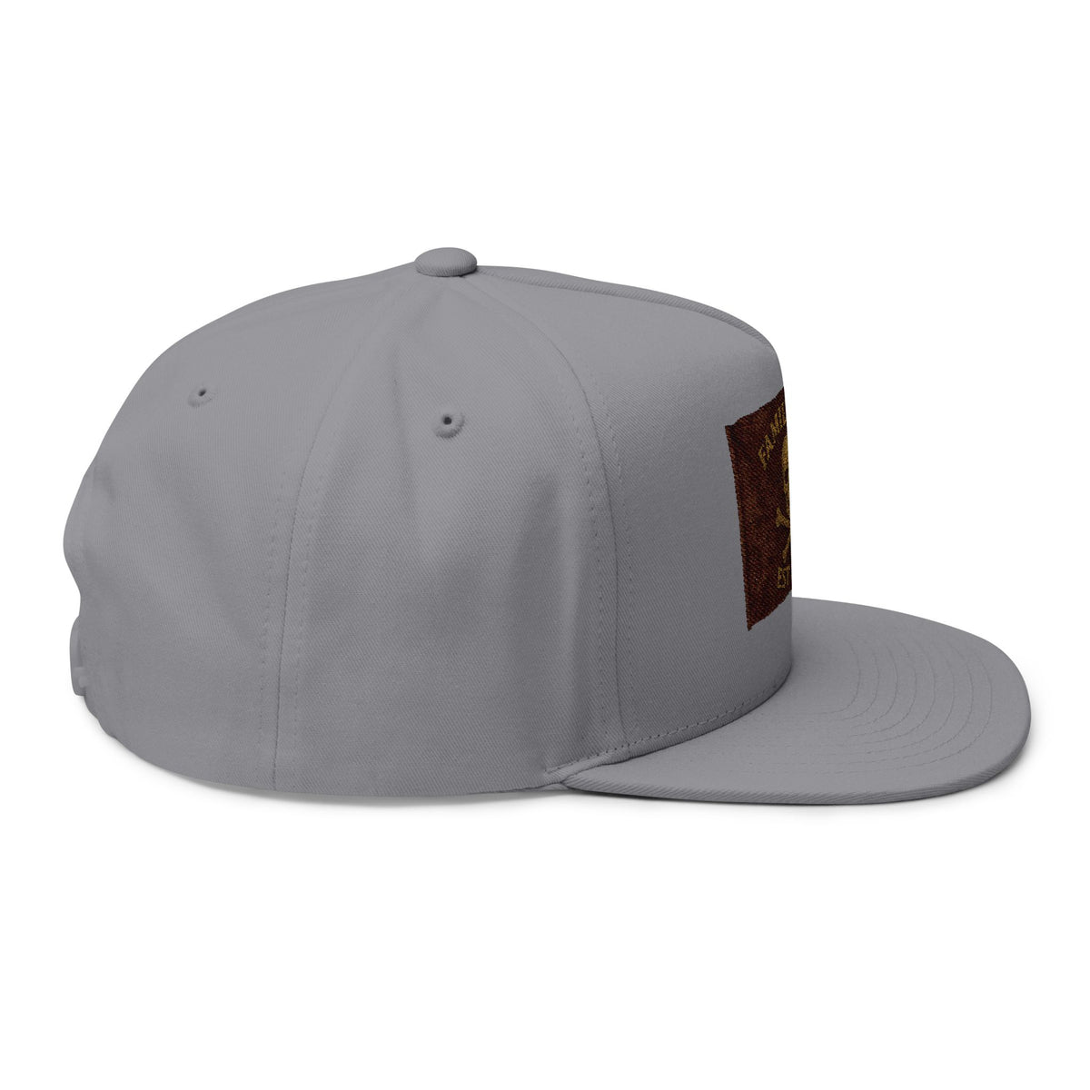 Flat Bill Cap (Embroidery)