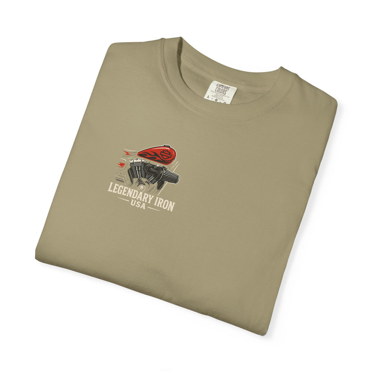 Legendary Iron Unisex Garment-Dyed T-Shirt - Freedom is Not Given Graphic Tee