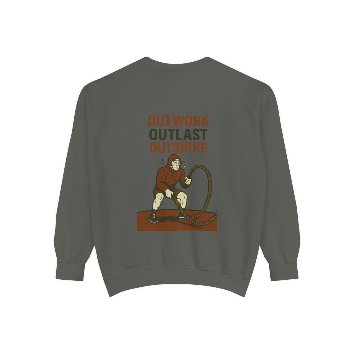 Wrestling Motivational Unisex Sweatshirt | Inspirational Apparel | Gift for Fitness Lovers, Athletes, Workouts, Casual Wear, Home Gym