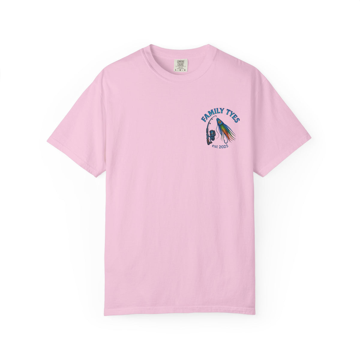 Sailfish— Family Ties Fishing T-Shirt, Unisex Garment-Dyed Tee, Gift for Fishermen, Summer Apparel, Dad Gift, Casual Wear