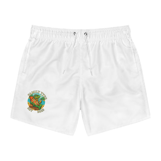 Chill iguana -Swim Trunks (AOP)