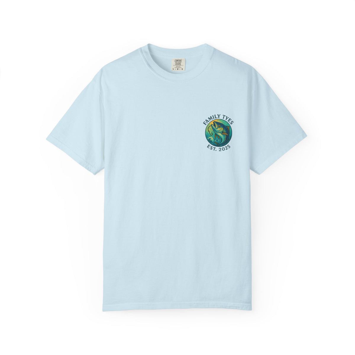 Tuna Unisex Garment-Dyed Fishing T-Shirt - "Hooking Memories" Graphic, Great for Outdoor Lovers, Gifts for Fishermen, Nature Adventures, [...]