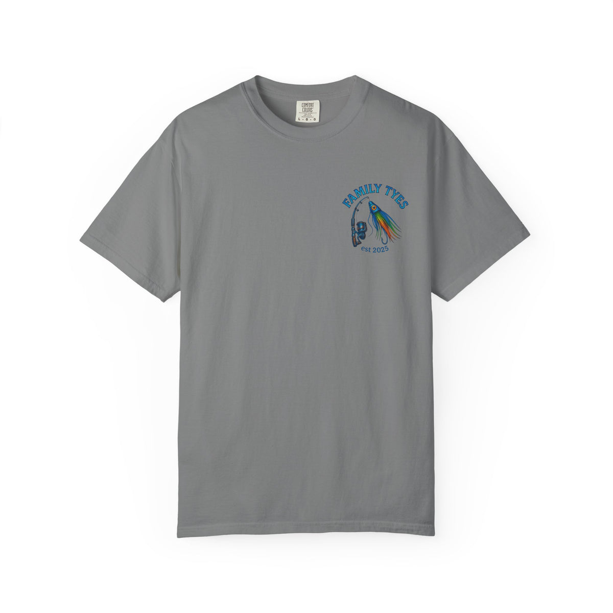 Sailfish— Family Ties Fishing T-Shirt, Unisex Garment-Dyed Tee, Gift for Fishermen, Summer Apparel, Dad Gift, Casual Wear