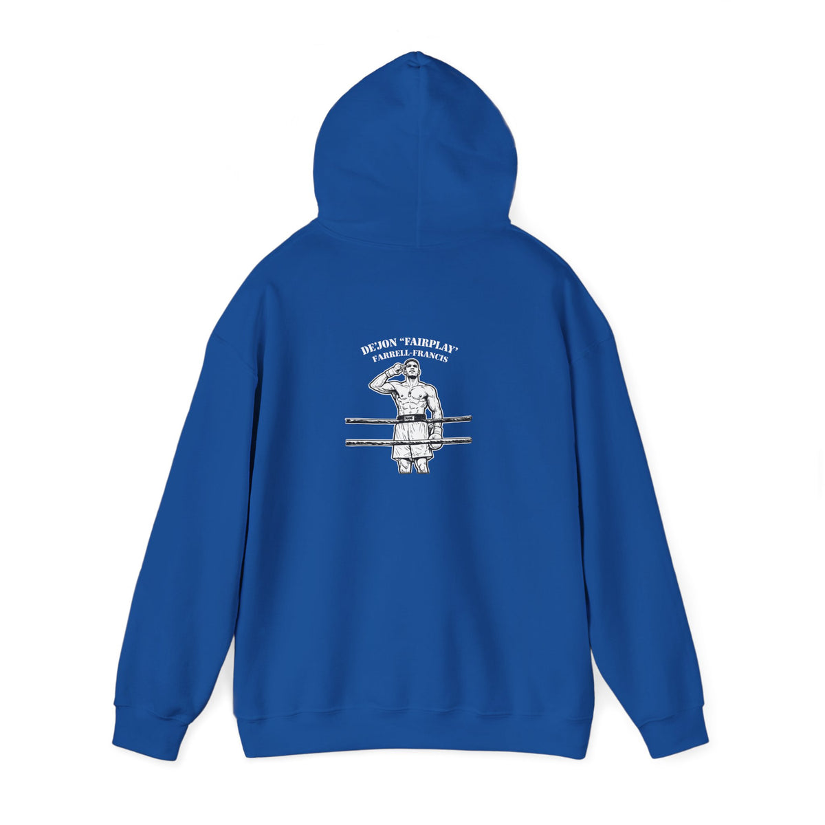 Boxing Vintage Hoodie — Retro Ring Boxer Graphic Sweatshirt