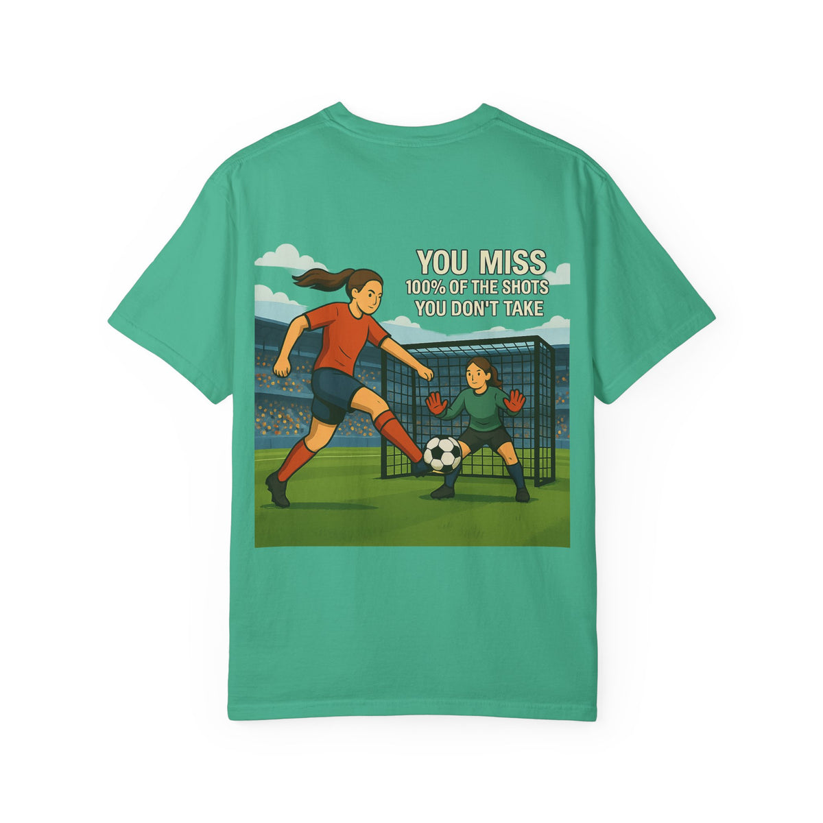 Soccer Unisex Garment-Dyed T-shirt