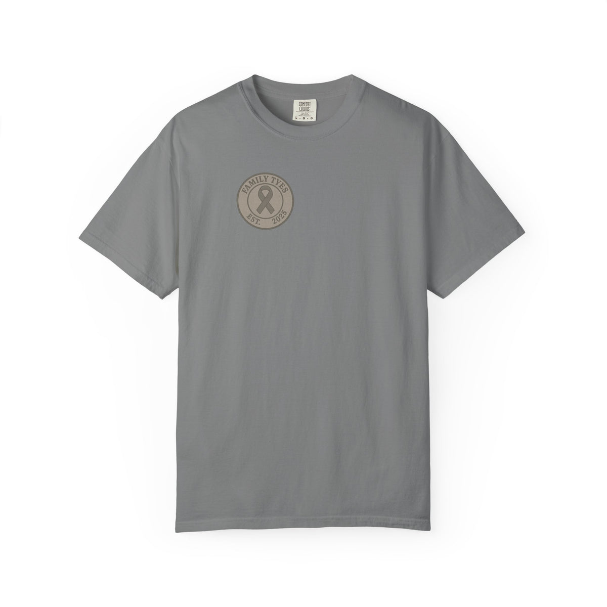 Unisex Garment-Dyed T-Shirt - Brain Tumor Awareness Tee - Family Tyes Support Shirt