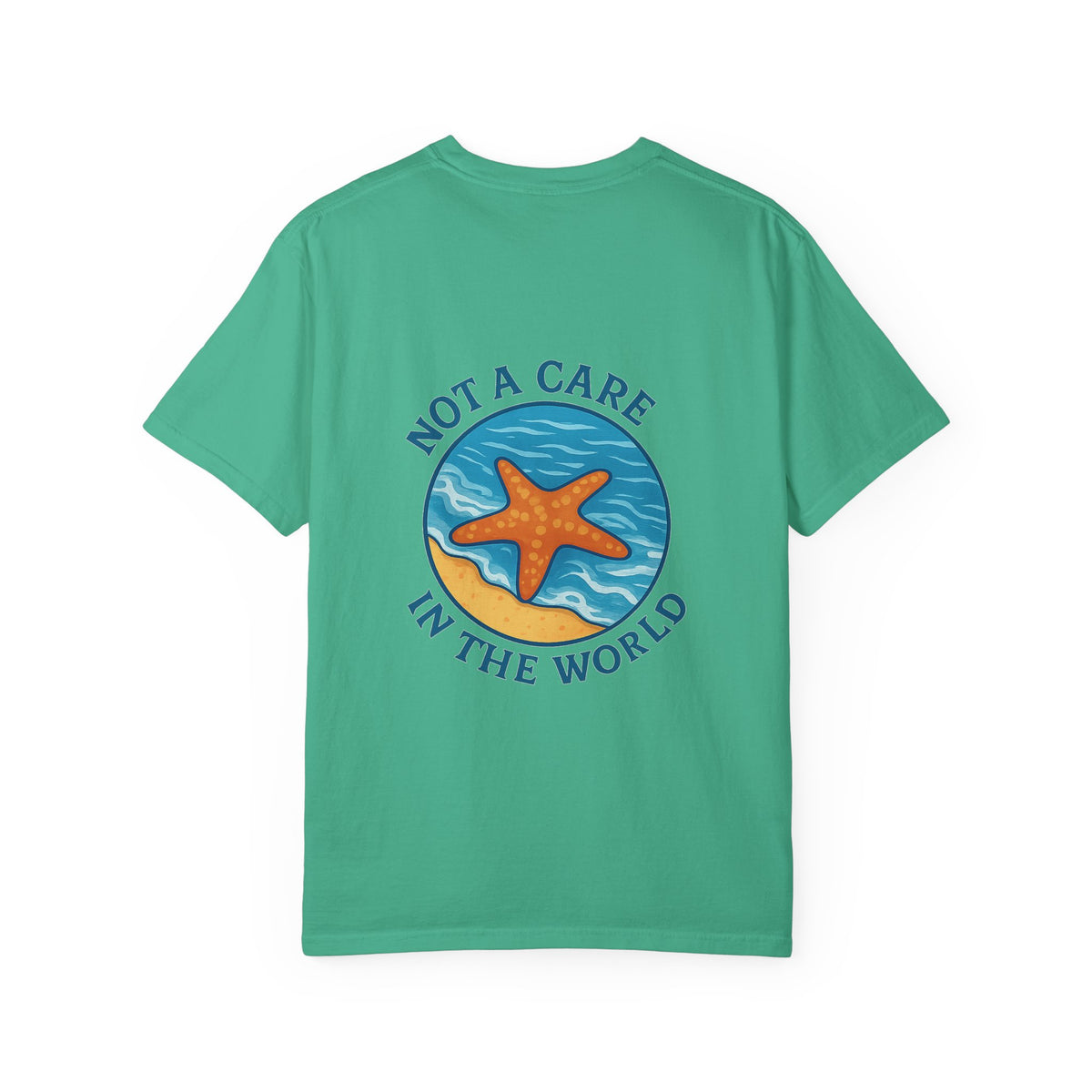 Beach Vibes Unisex Garment-Dyed T-shirt | Summer Casual Wear, Ocean Lover Gift, Beach Vacation Tee, Relaxing Apparel, Unique Graphics