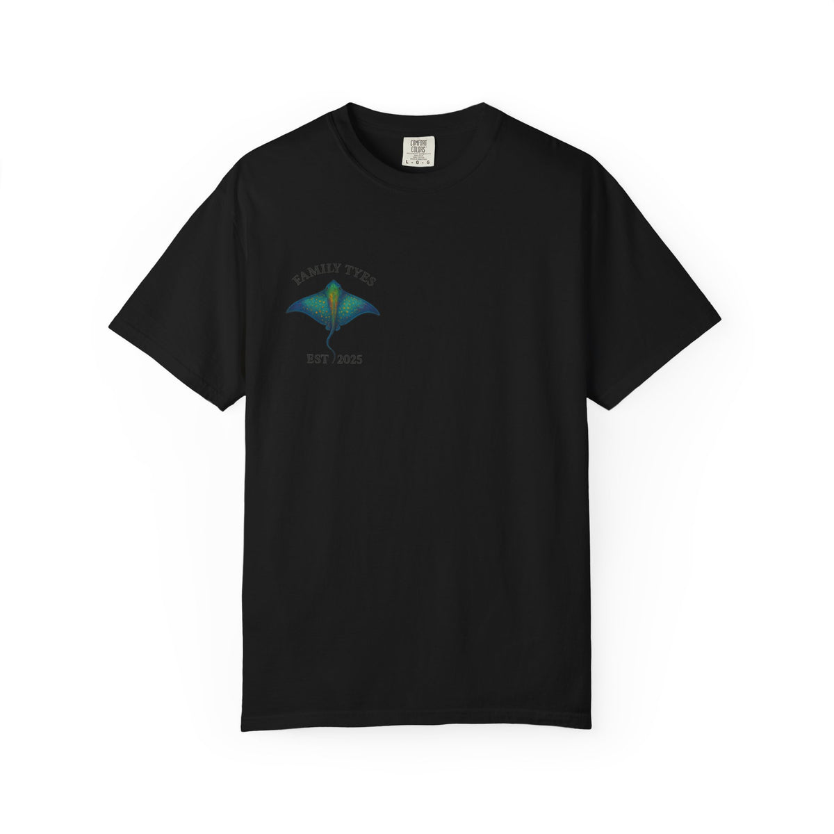 Copy of Unisex Garment-Dyed T-shirt | Family Tyes 2025 Dolphin Design